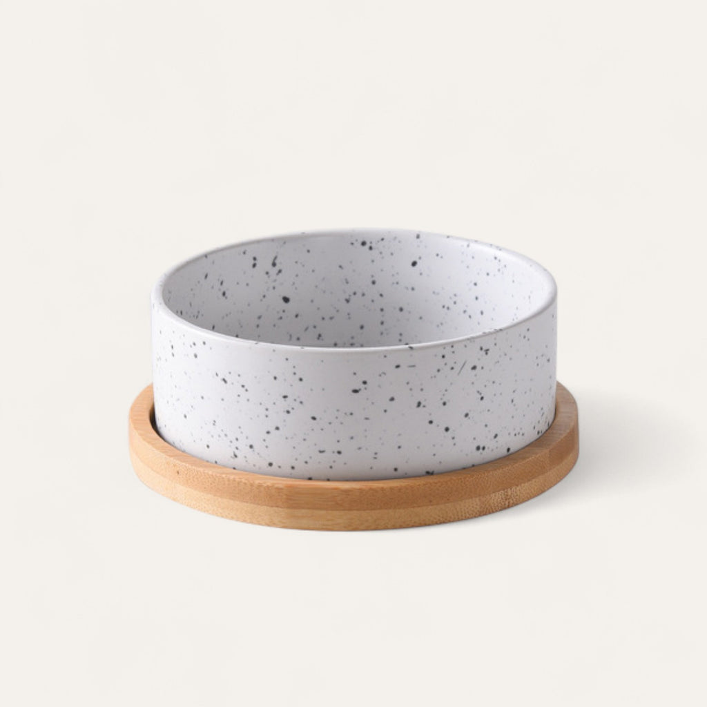 Alva – Gamelle double en bois & céramique