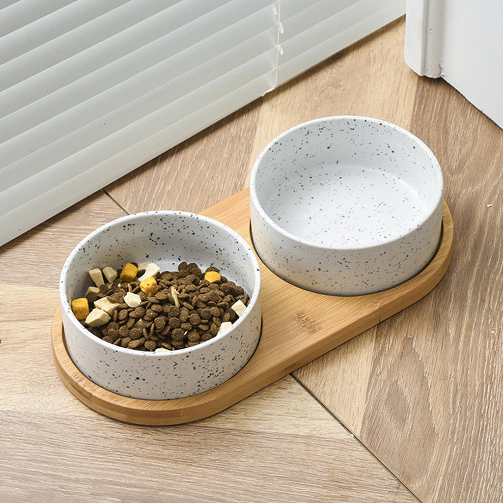 Alva – Gamelle double en bois & céramique